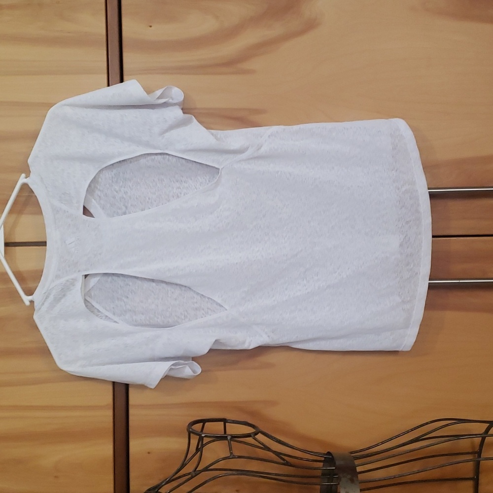 Adidas back cut out athletic tee. - Picture 3 of 3